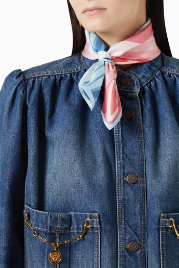 وشاح ان بلين فاج حرير