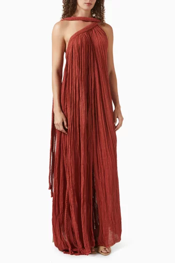 Venus Braided Gown in Cotton