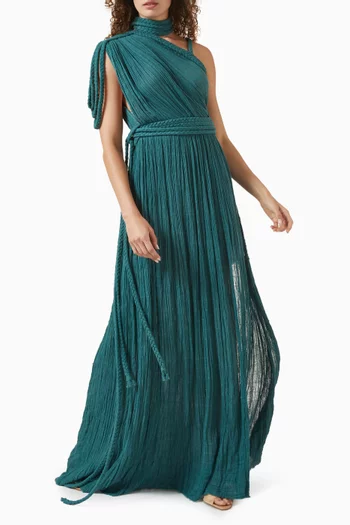 Luna Braided Gown in Cotton