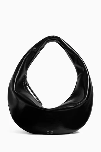 Medium Olivia Hobo Bag in Leather