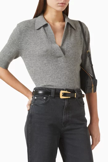 حزام لوكا صغير جلد