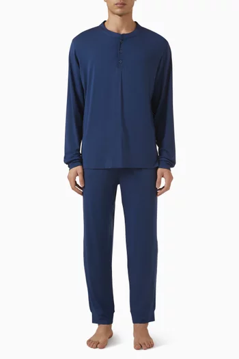 Henry Long Pyjama Set in Tencel™ Modal