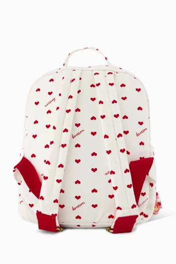 Printed Multi-compartment Backpack