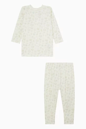 طقم جينا قطن