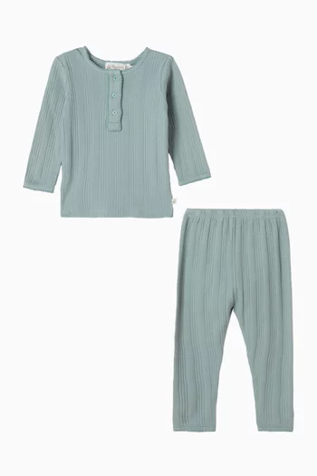 طقم لياندرو قطن، قطعتان