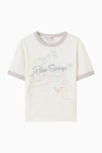 Palm Springs T-shirt in Cotton