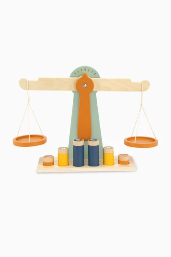 Wooden Balance Scale