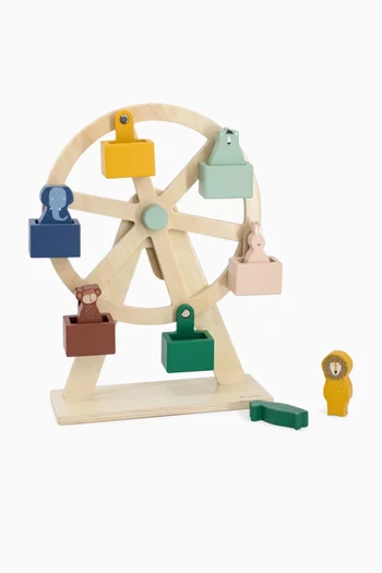 لعبة عجلة ملاهي خشبية