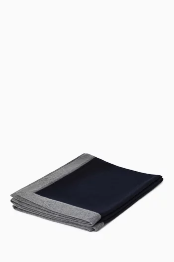 غطاء بحواف بلون مغاير كشمير