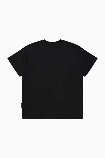 تي شيرت بطبعة سمايلي