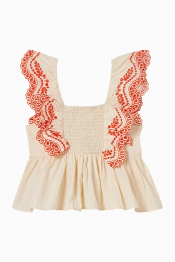 Ruffle Rosamond Blouse