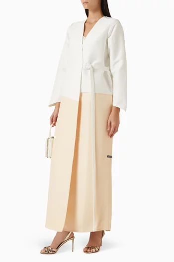 عباية بلونين ستان