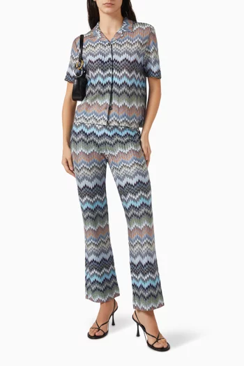 Chevron Shirt in Viscose