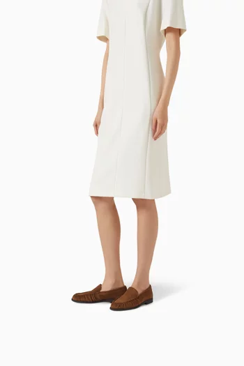 حذاء ليسيا سهل الارتداء بكشكش جلد