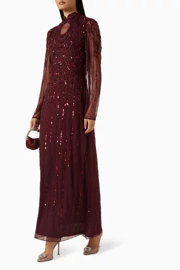 Sequin-embellished Gown