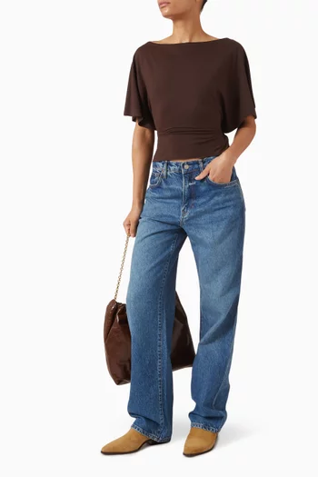 Avery Scarf Top in Knit