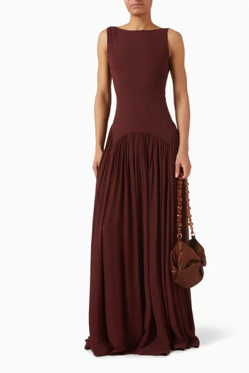 Camella Maxi Dress in Knit
