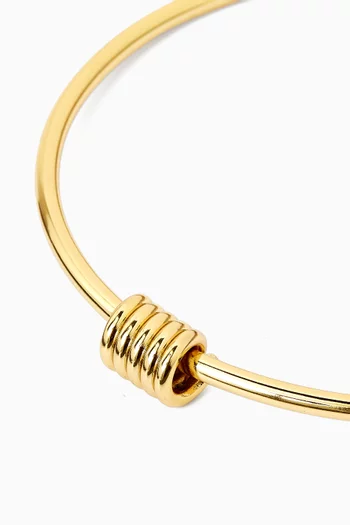 Dunya Apia Necklace in 24kt Gold-plated Brass