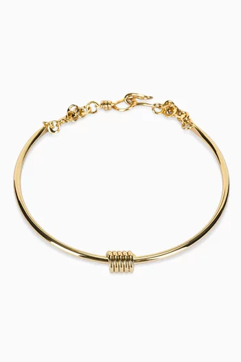 Dunya Apia Necklace in 24kt Gold-plated Brass