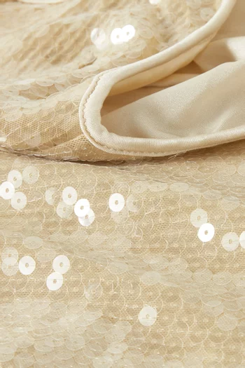 Marylin Sequin-embellished Microkini Bikini Set