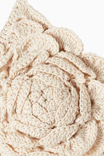 قطعة بيكيني علوية روز كروشيه