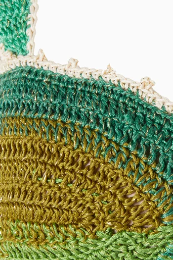 قطعة بيكيني علوية لوسي برباط كروشيه