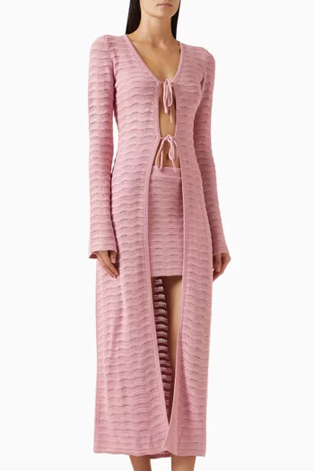 بلوزة ماي للارتداء فوق ملابس السباحة نسيج