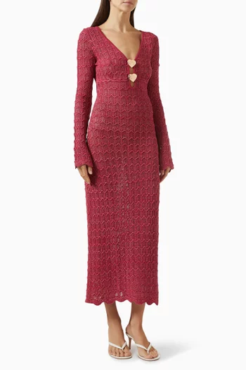 Ella Maxi Dress in Knit