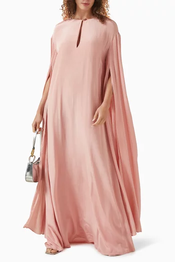 قفطان طويل بكاب فيسكوز