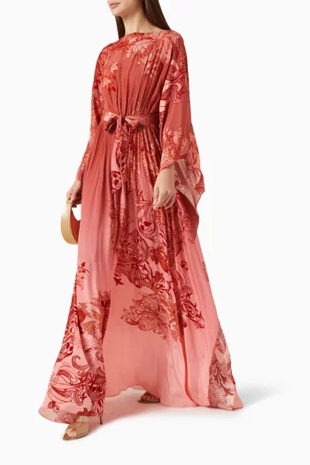 قفطان فاين بحزام فيسكوز