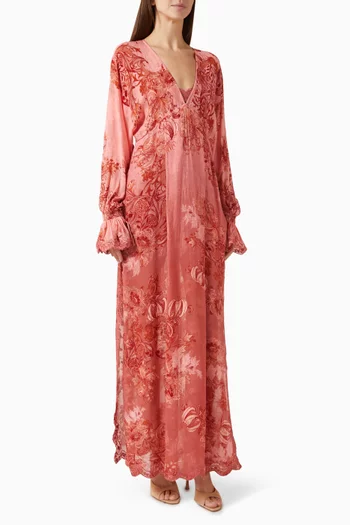 قفطان فاين بفتحة فيسكوز