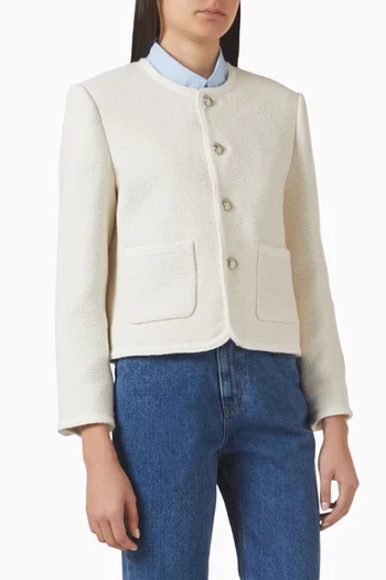 جاكيت كلاسيكي تويد بوكليه