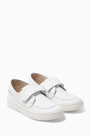 Deck Shoes in Leather