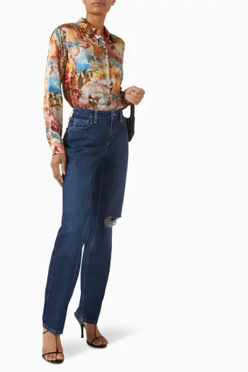 Armida Straight-fit Jeans in Denim