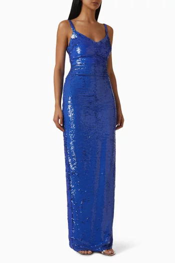 Karma Sequin-embellished Dress