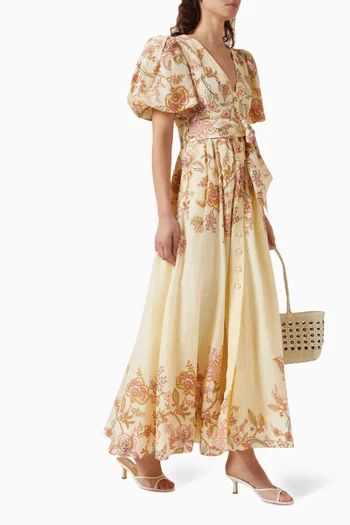 فستان ريا بحزام