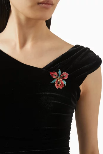 بروش كلوزوني أوركيد فينتج من الثمانينيات