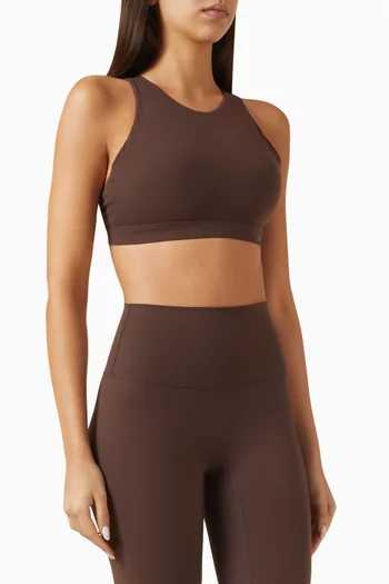 Noor High-neck Sports Bra