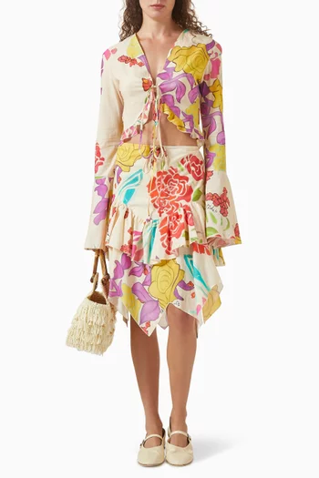 بلوزة فلوريس فيسكوز