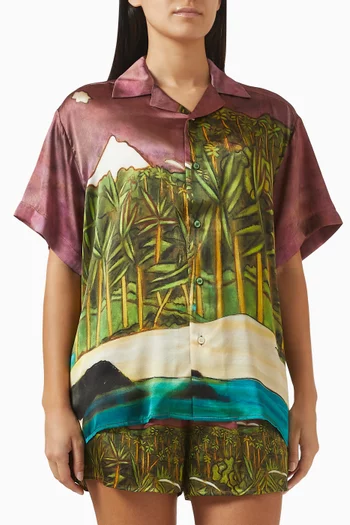 La Sierra Shirt in Silk
