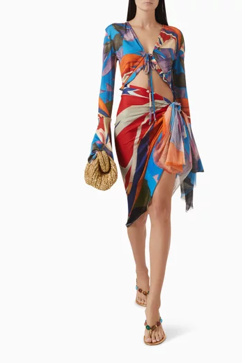 بلوزة بالينكي فلوريس جيرسيه