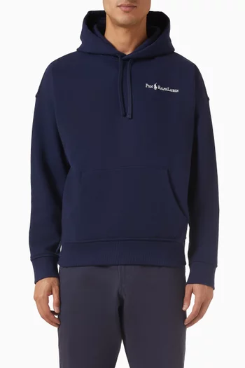 Graphic Logo Hoodie in Cotton-blend