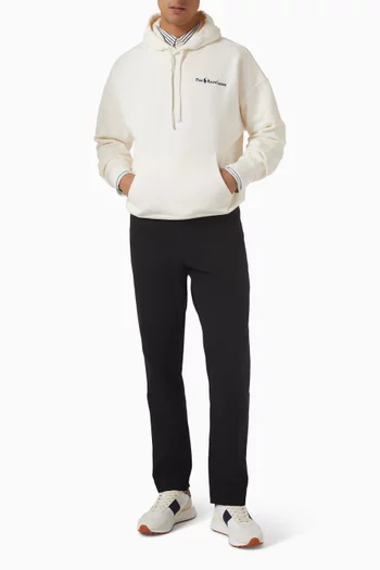 Graphic Logo Hoodie in Cotton-blend