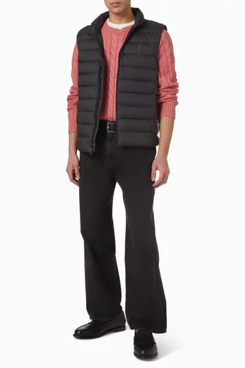 Cable Knit Sweater in Cotton