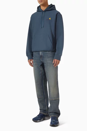 بنطال بطبقة إضافية على الركبتين دينم