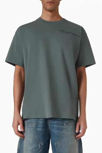 تي شيرت بانشد بشعار الماركة قطن