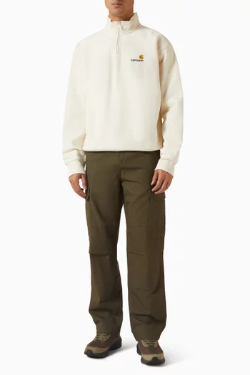 Regular Cargo Pants in Cotton Ripstop