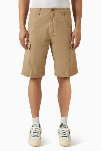 Regular Cargo Shorts in Cotton Ripstop