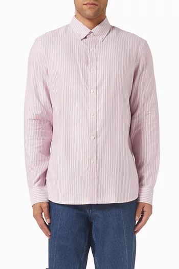 Oxford Stripe Classic-fit Shirt