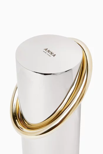 Ring Vase in Stainless Steel